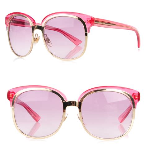 gucci pink sunglasses 2017|gucci sunglasses women's sale.